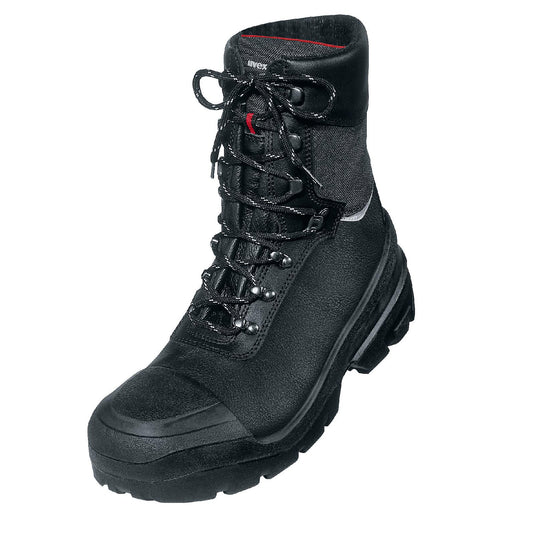uvex quatro pro Sicherheitsschuh S3 Winterstiefel Weite 11- Moderner Winter-Schnürstiefel